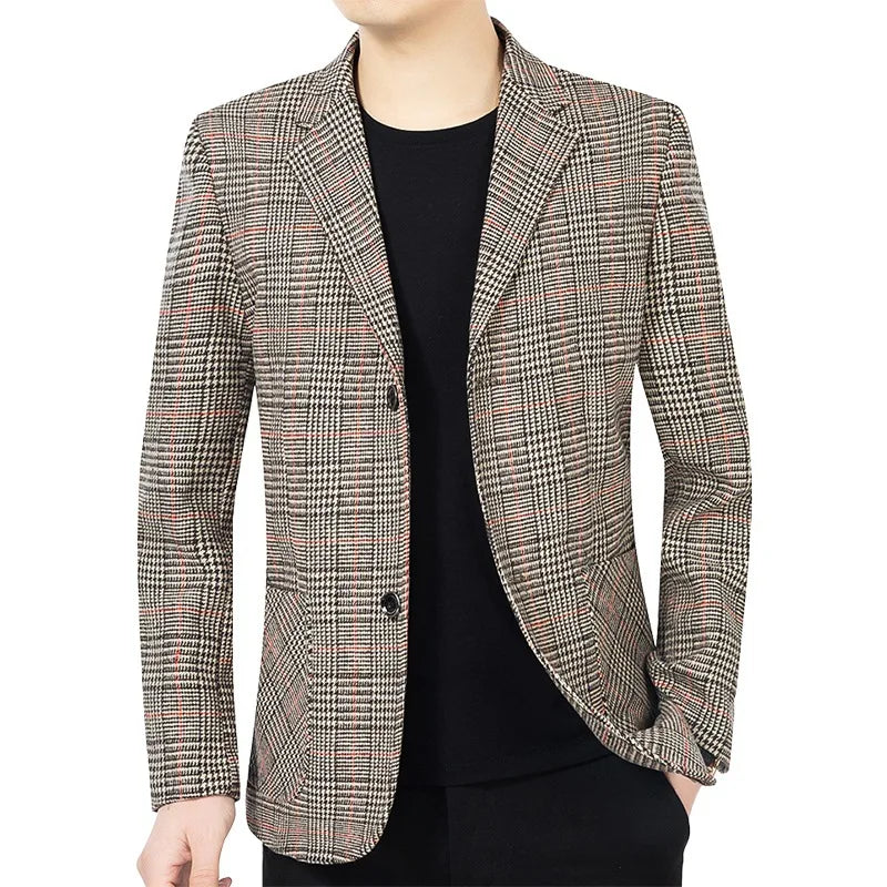Herren Tweed Blazer Elegant