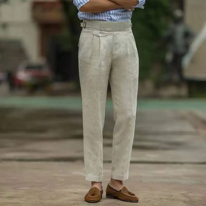 Lukas Damen Hochtaillierte Hosen