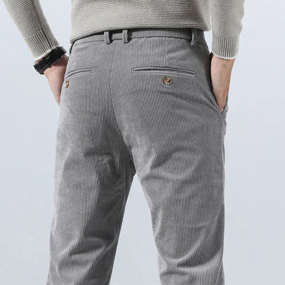 Graue Herren Chino Hose