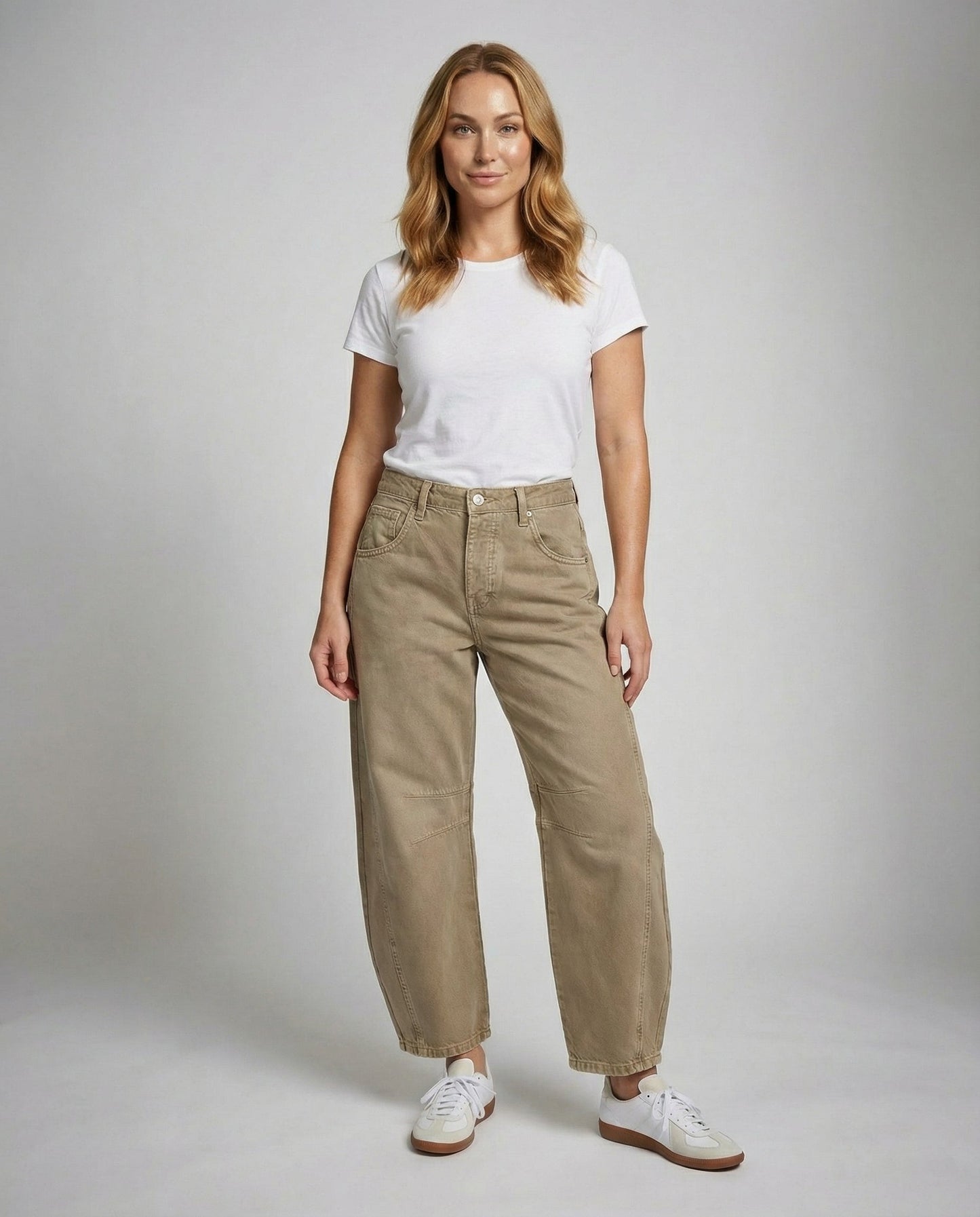 Eveloria Damen Wide Leg Jeans Bequem - Eveloria