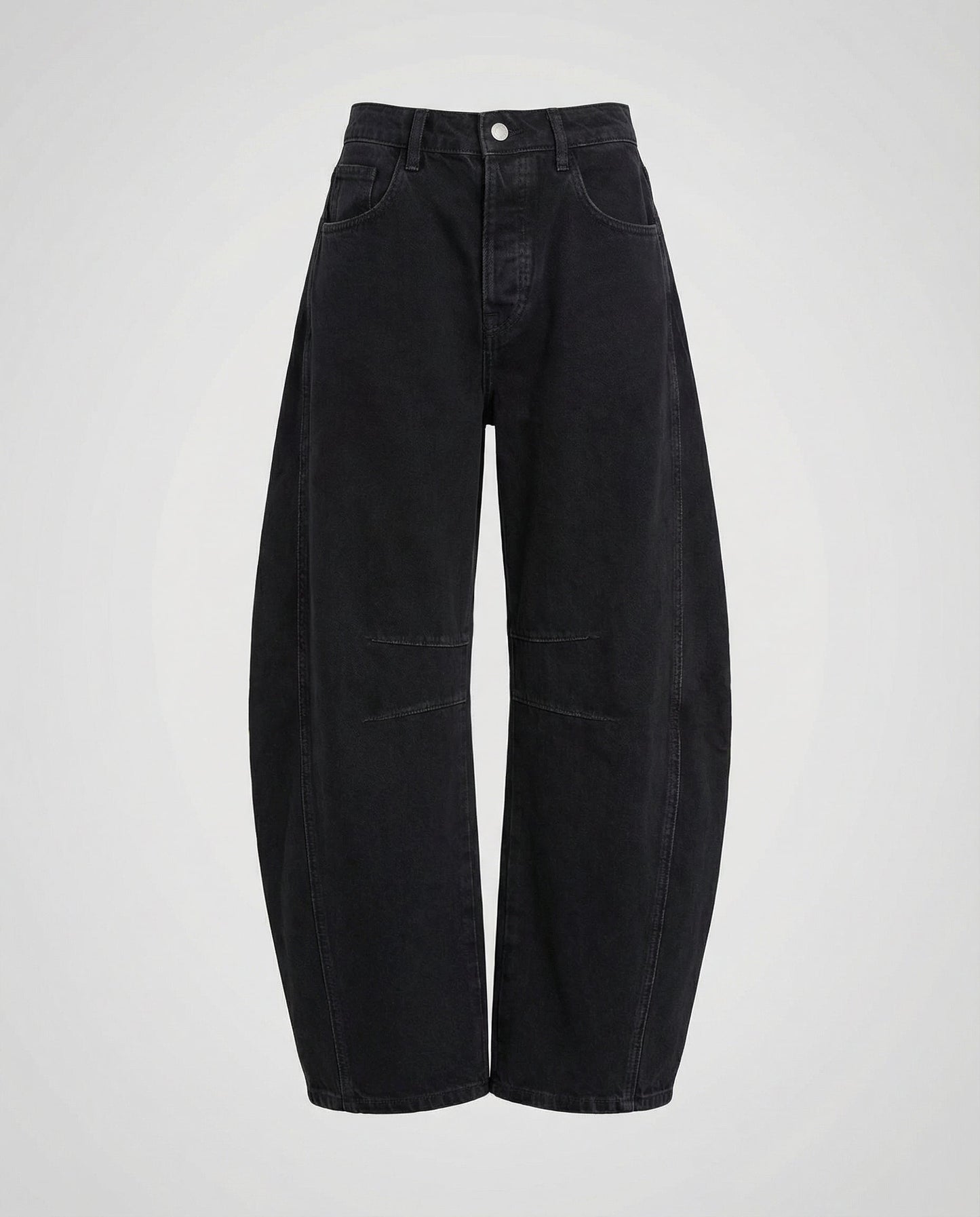 Eveloria Damen Wide Leg Jeans Bequem
