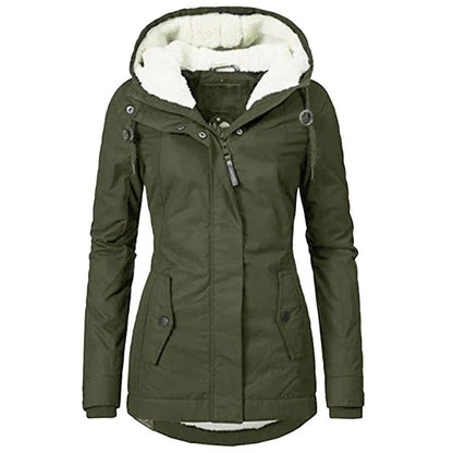 Eveloria Damen Winterparka Sherpa Gefüttert Warm