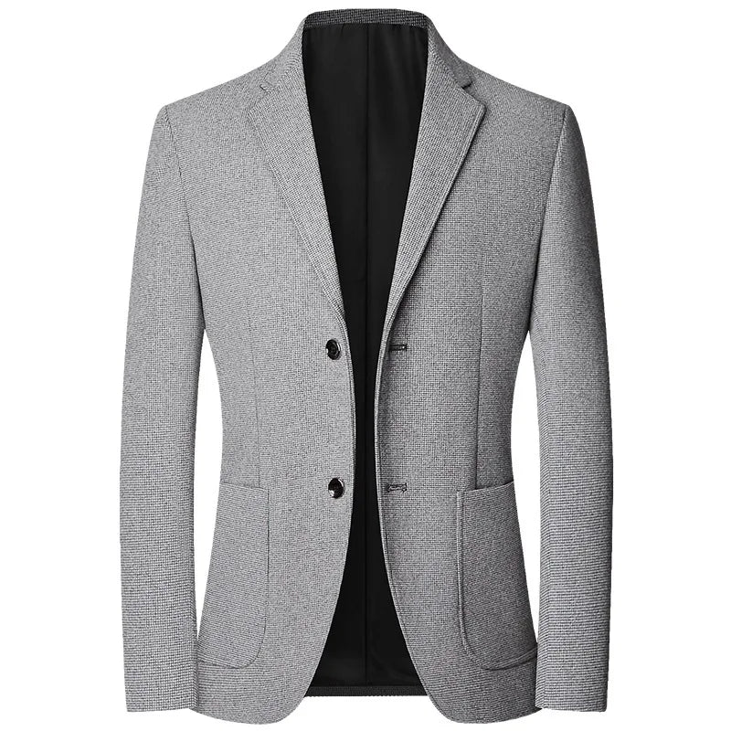 Herren Blazer Elegant Dunkelblau