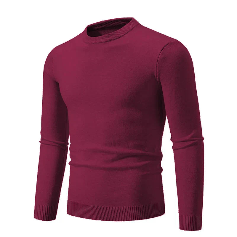 Eveloria Herren Sweatshirt Dünnes Freizeitshirt Grau