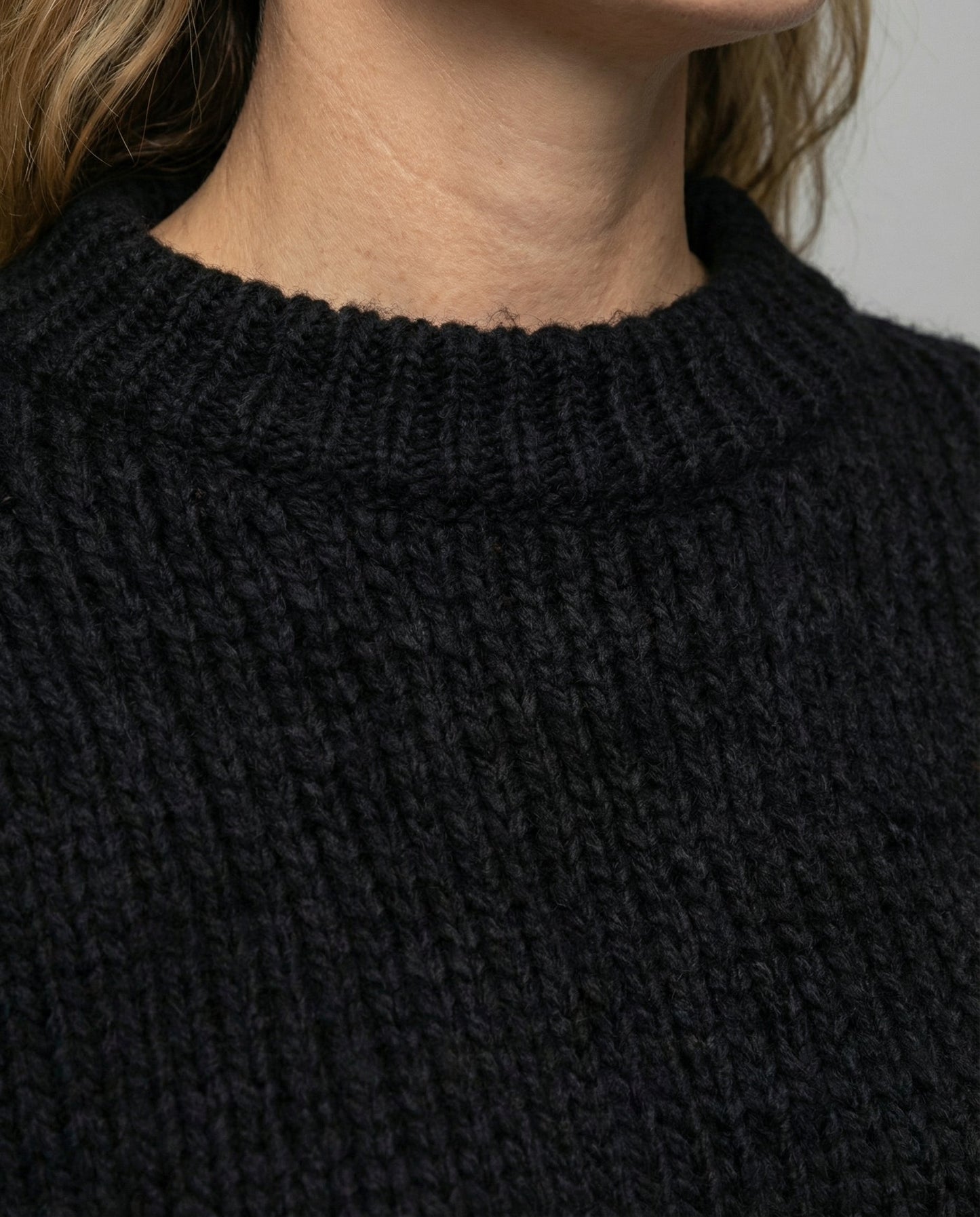 Damen Flauschiger Oversize Pullover