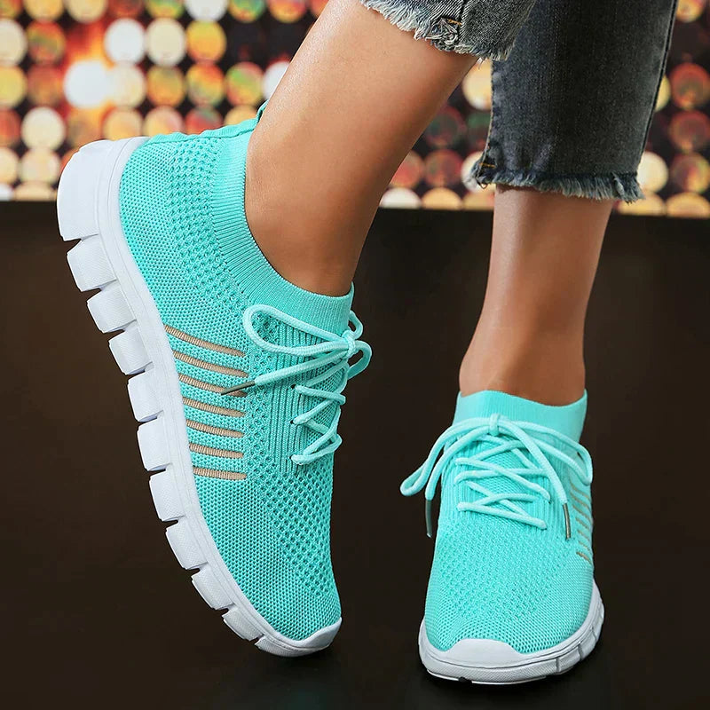 Eveloria Damen Orthopädische Laufschuhe Atmungsaktives Mesh