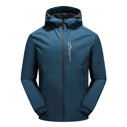 Eveloria Damen Outdoor-Jacke Wasserdicht Winddicht Mit Kapuze