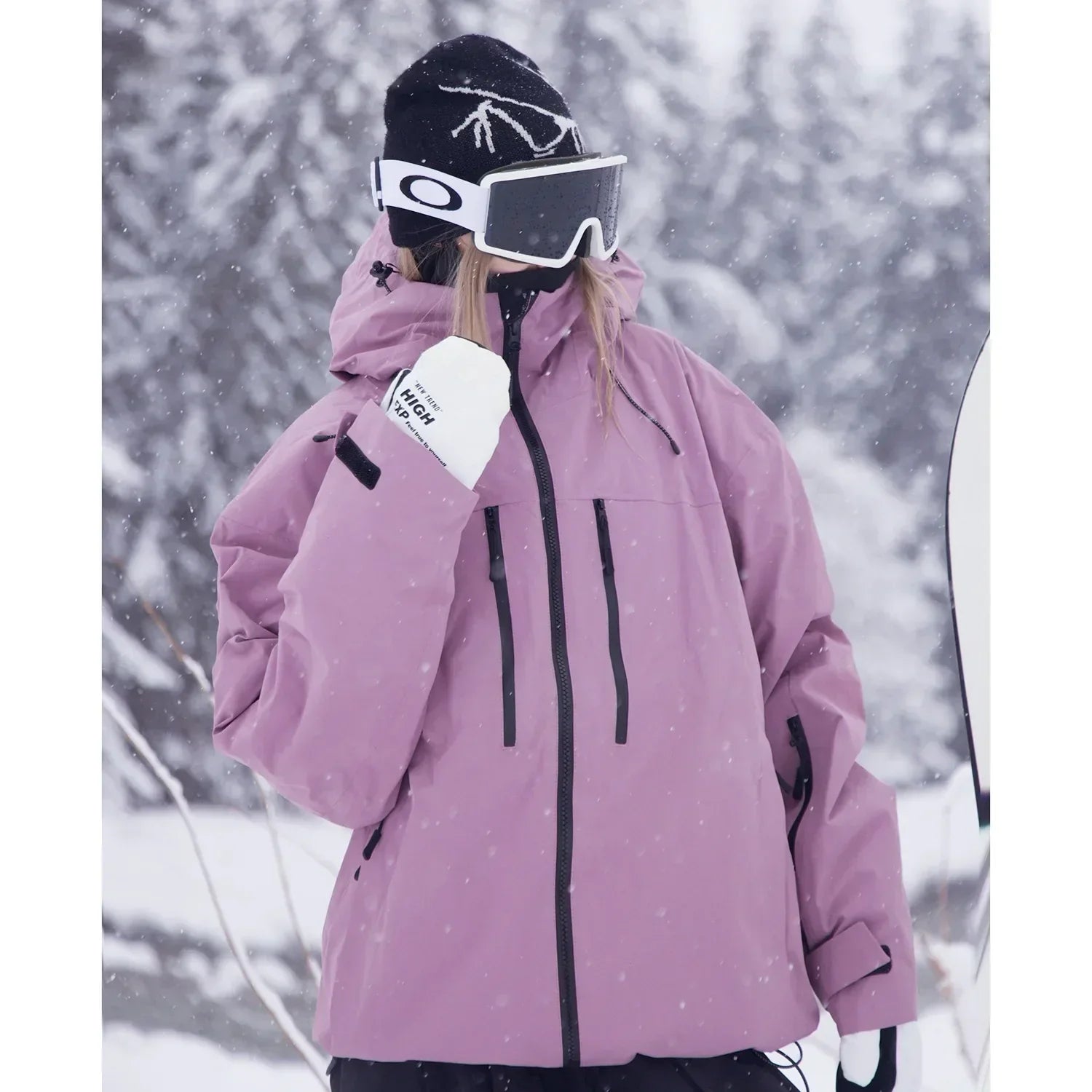 Damen Winter-Skijacke Wasserdicht für Schnee - Eveloria
