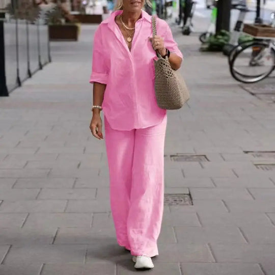 Eveloria Damen Zweiteiler Set Lässig