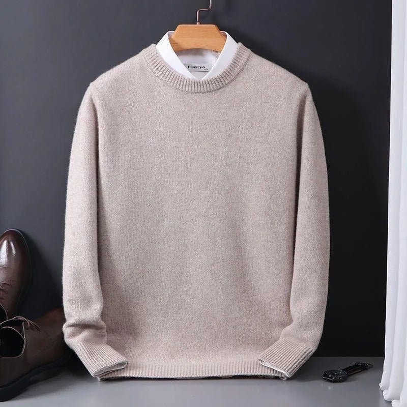 Herren Kurzarm-Pullover Warm