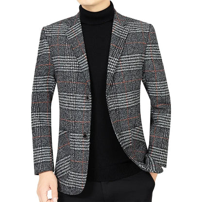 Herren Tweed Blazer Elegant