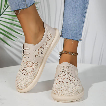 Eveloria Damen Orthopädische Laufschuhe Atmungsaktives Mesh