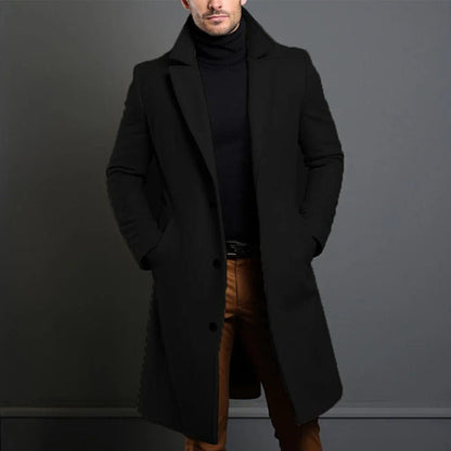 Franz Herren Wollmantel Warm