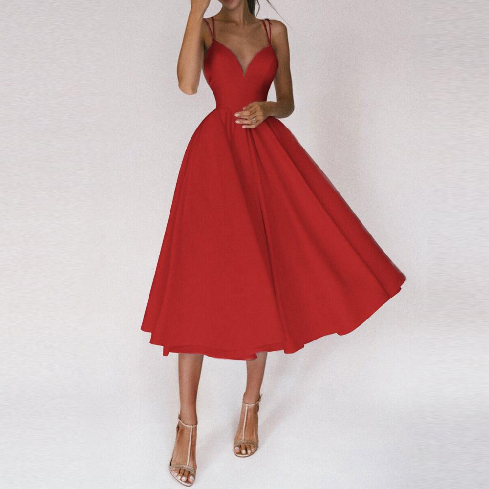Eveloria Damen Cocktailkleid Festkleidung