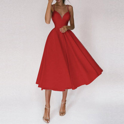 Eveloria Damen Cocktailkleid Festkleidung