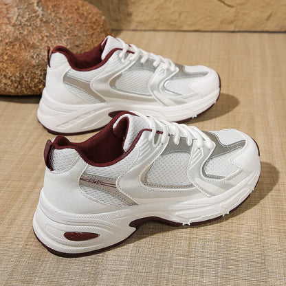 Damen Chunky Sneaker Schnürverschluss