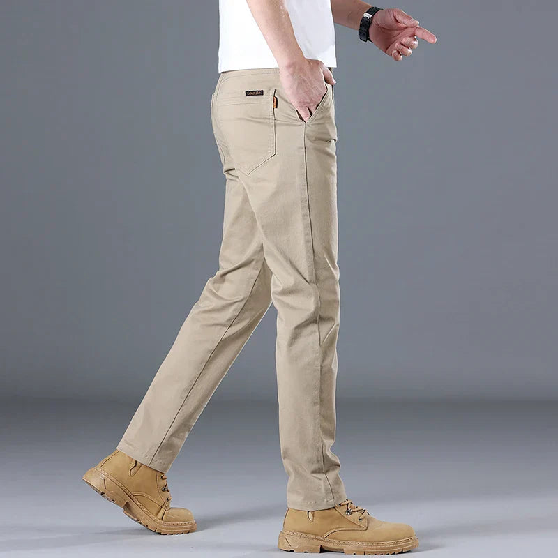 Herren Baumwollhose Slim Fit
