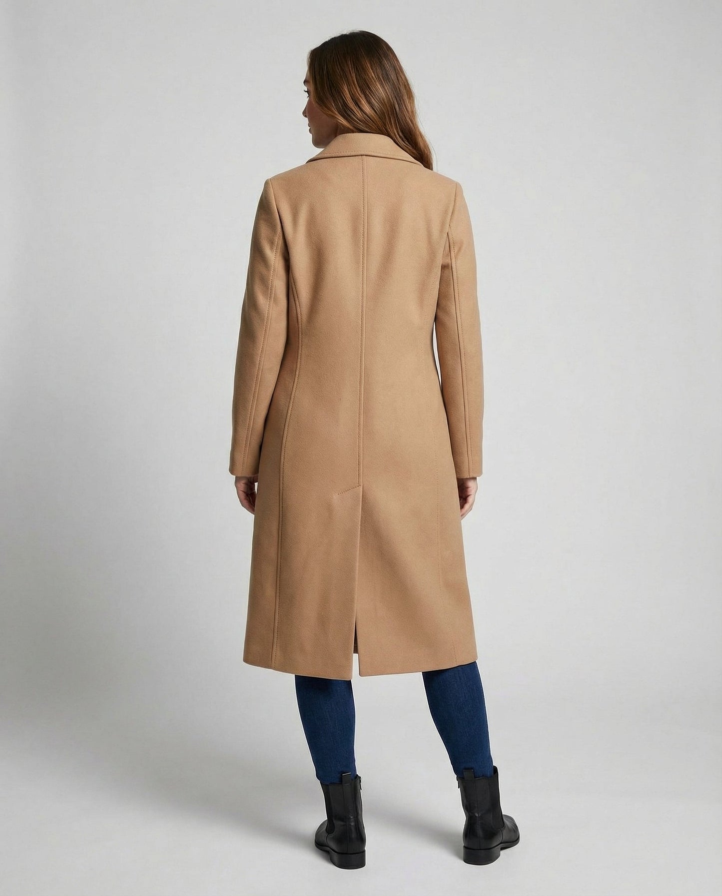 Damen Winterjacke Lang Elegant