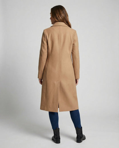 Damen Winterjacke Lang Elegant
