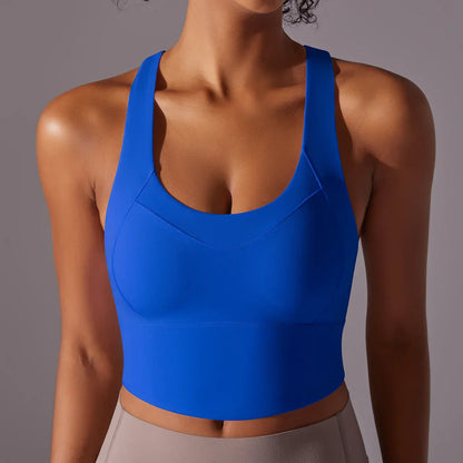 Eveloria Damen Yoga-Bh Atmungsaktives Material Eng Anliegend