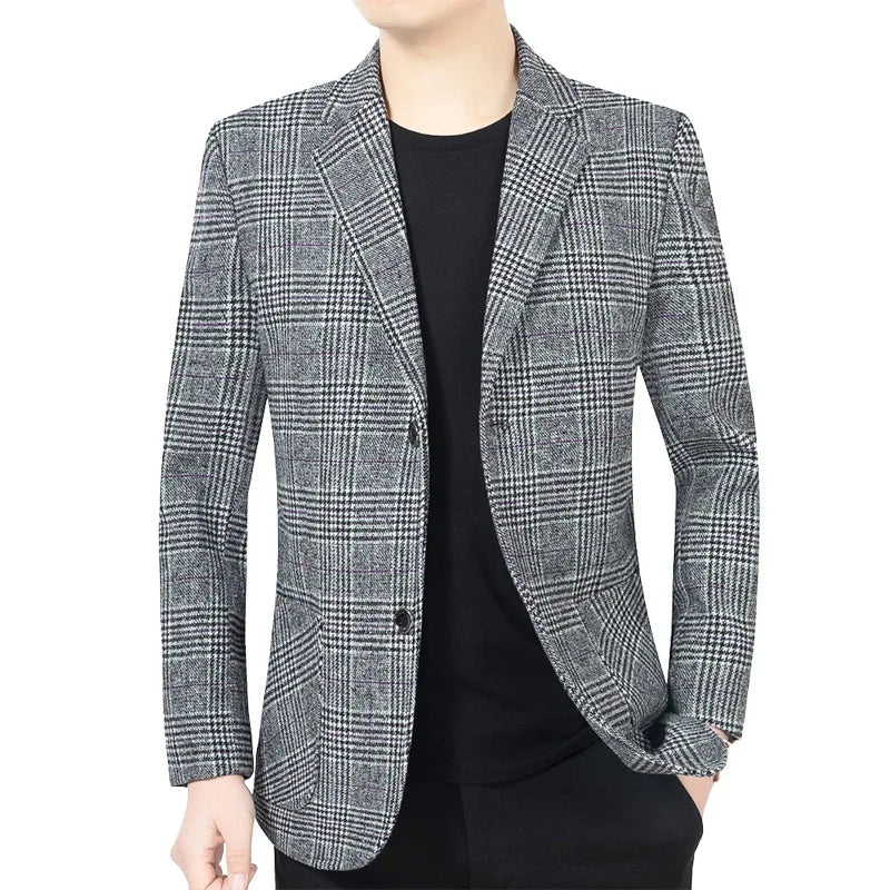 Herren Tweed Blazer Elegant