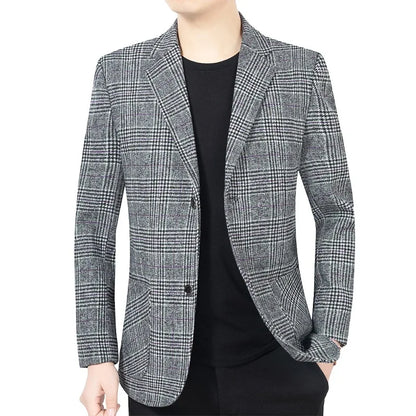 Herren Tweed Blazer Elegant