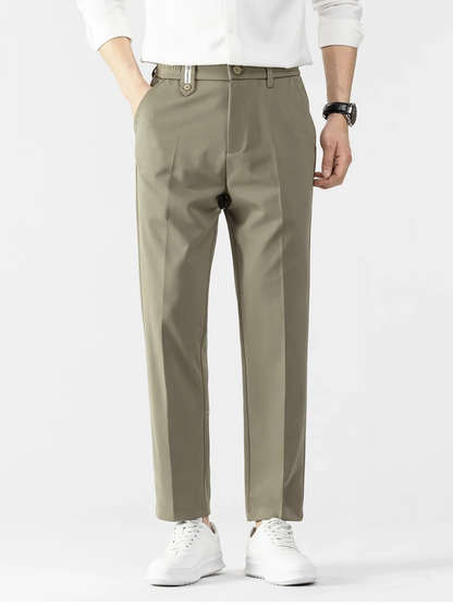 Herrenhose Beige Maßgeschneiderter Komfort