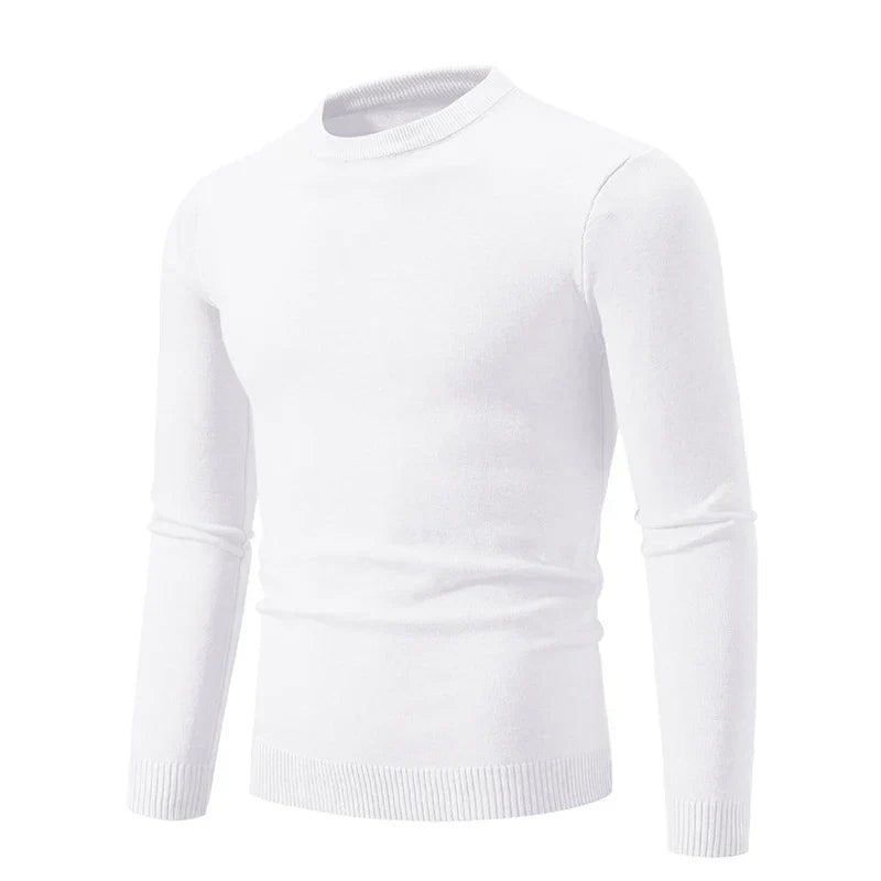 Eveloria Herren Sweatshirt Dünnes Freizeitshirt Grau