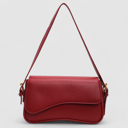 Damen Mini Handtasche Leder Verstellbarer Riemen