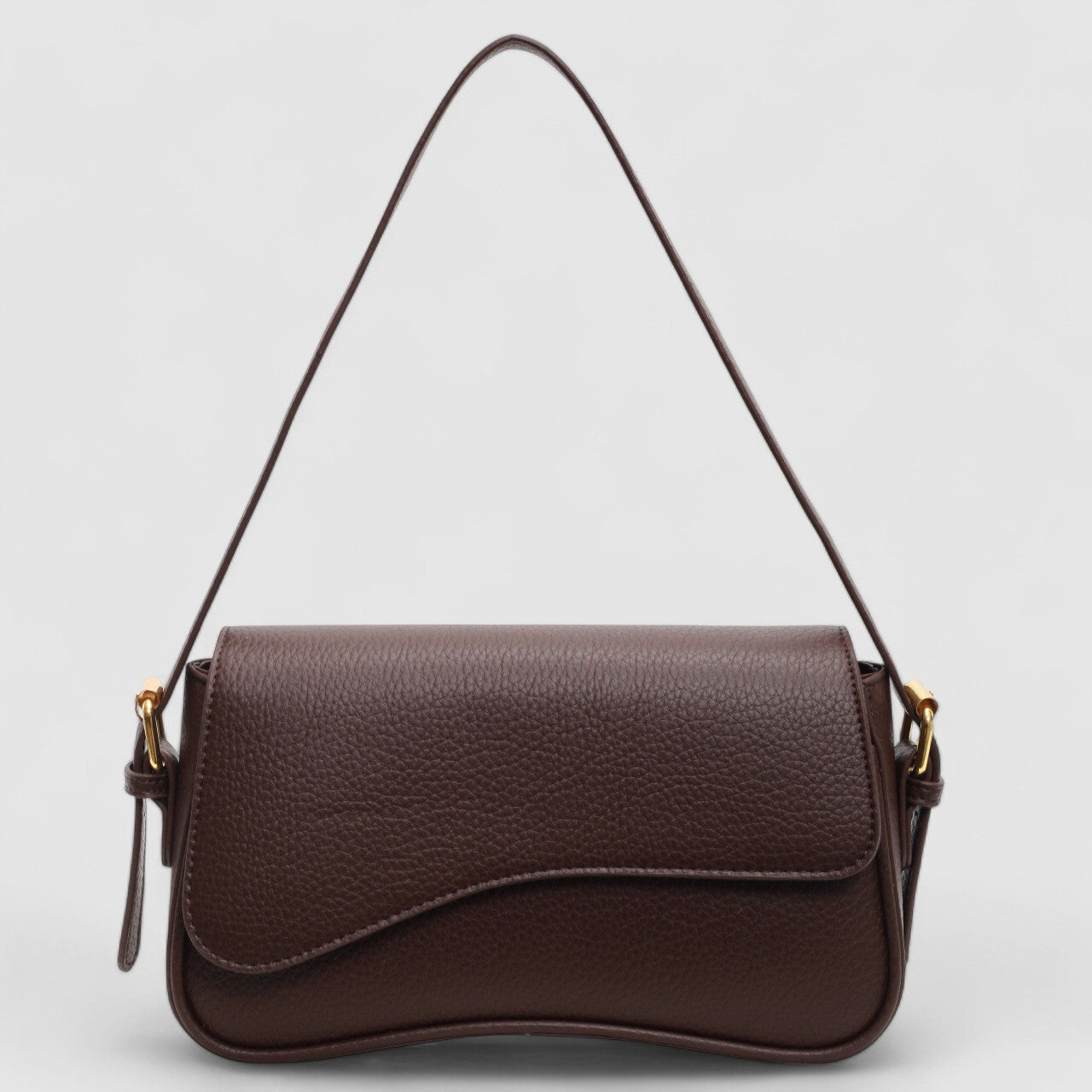 Damen Mini Handtasche Leder Verstellbarer Riemen