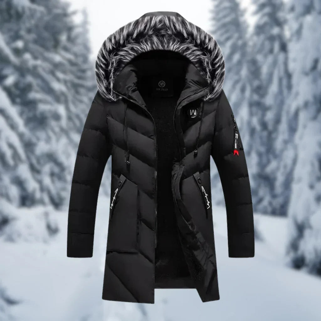 Eveloria Damen Steppjacke Übergröße Fleece Kapuze Reißverschluss