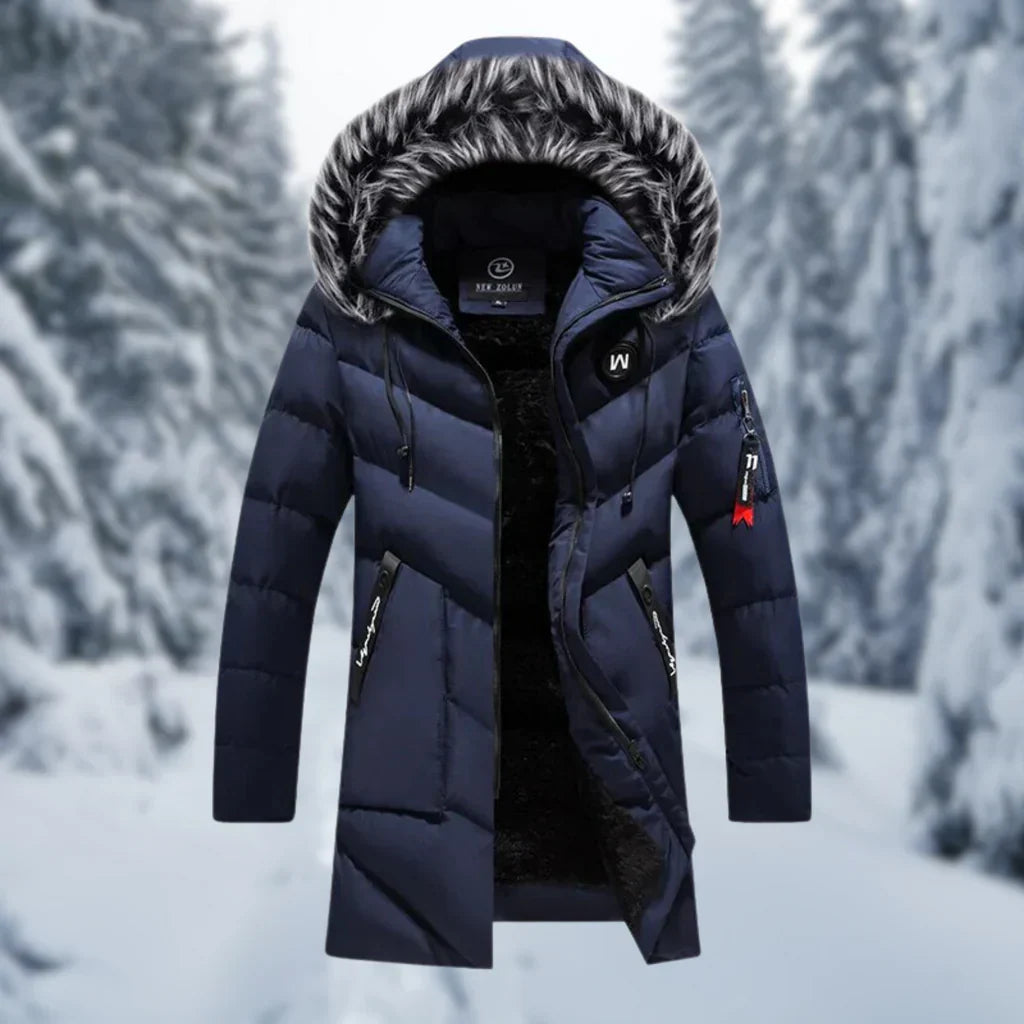 Eveloria Damen Steppjacke Übergröße Fleece Kapuze Reißverschluss