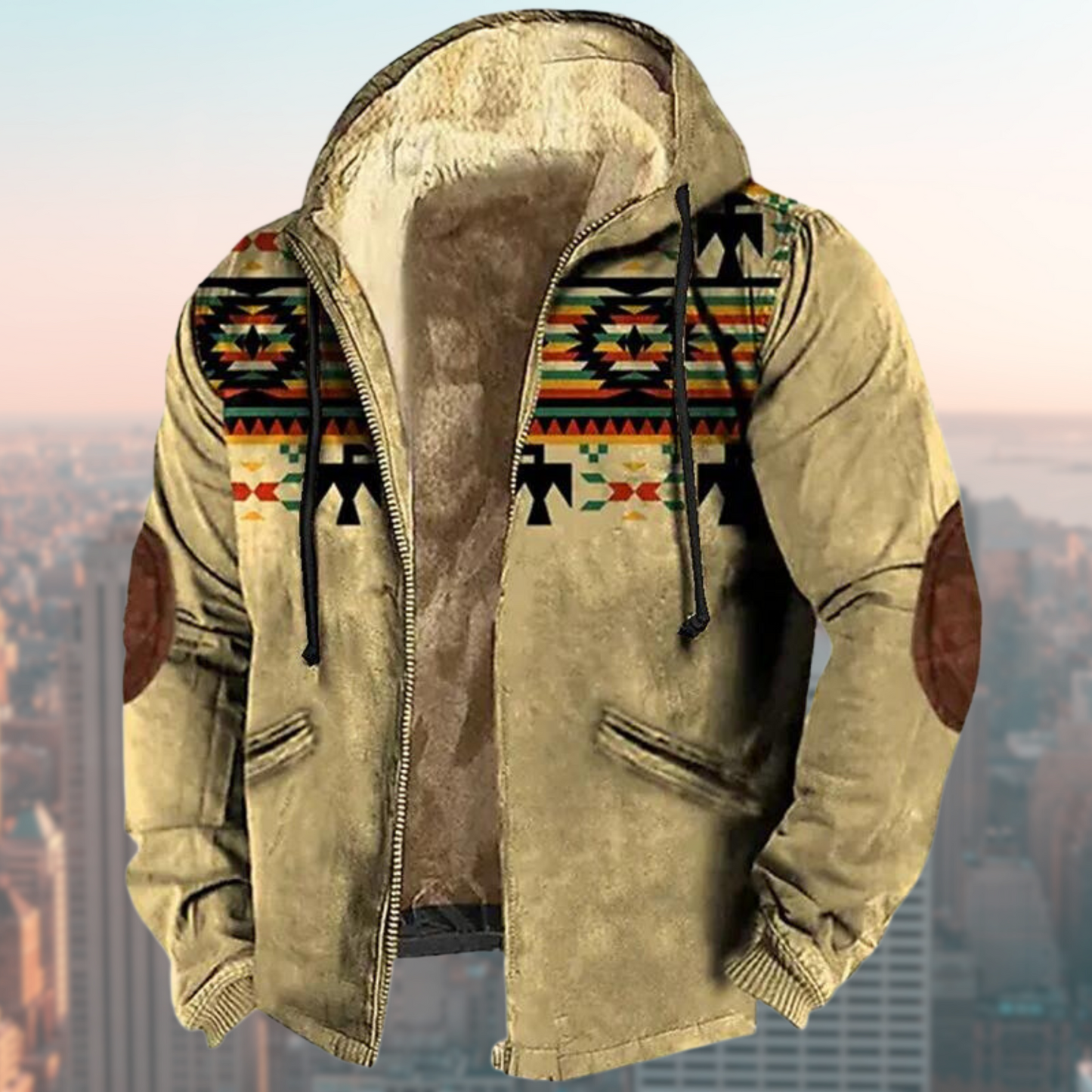 Eveloria Damen Jacke Kapuze Einheitsgröße Baumwolle