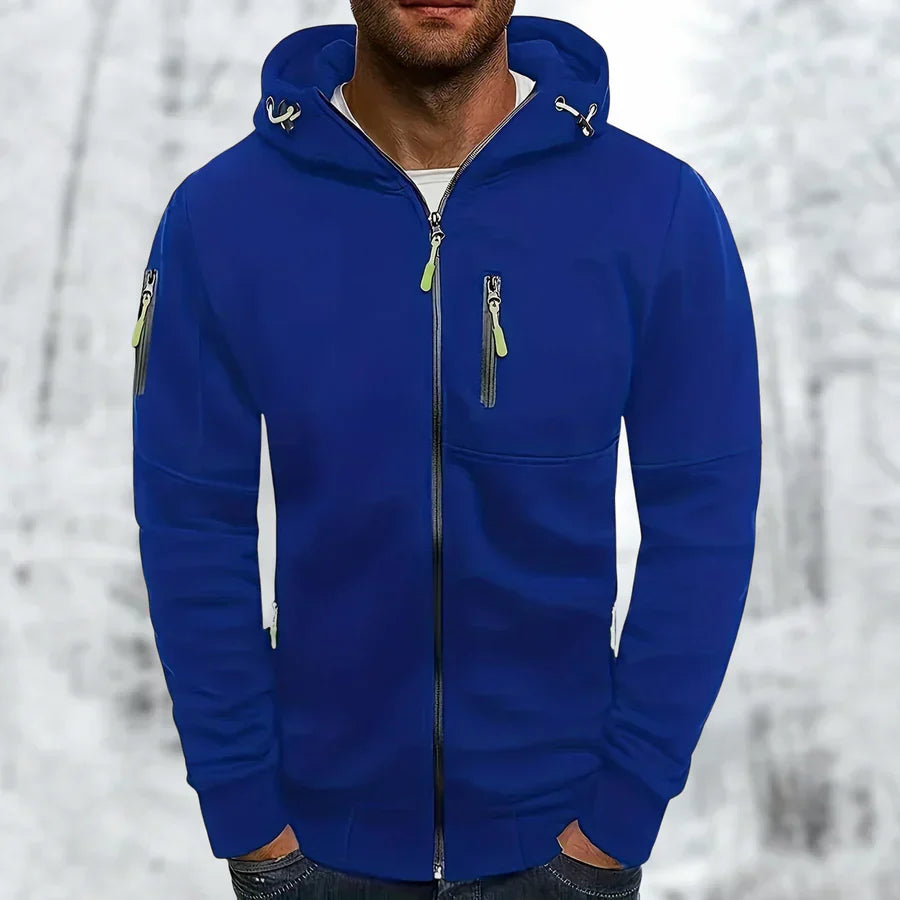 Herren Winterjacke Kapuze Kurz