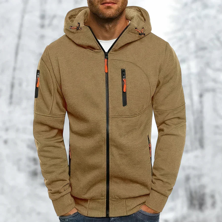Herren Winterjacke Kapuze Kurz - Eveloria