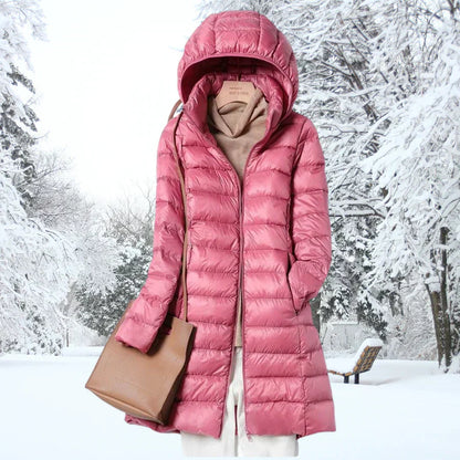 Eveloria Damen Ultraleichte Daunenjacke Herbst
