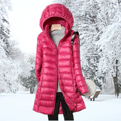 Eveloria Damen Ultraleichte Daunenjacke Herbst