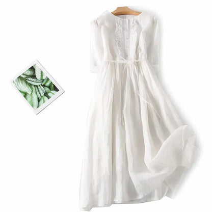 Eveloria Damen Kleid Elegant