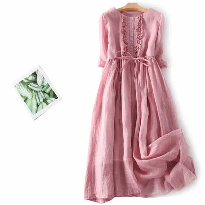 Eveloria Damen Kleid Elegant