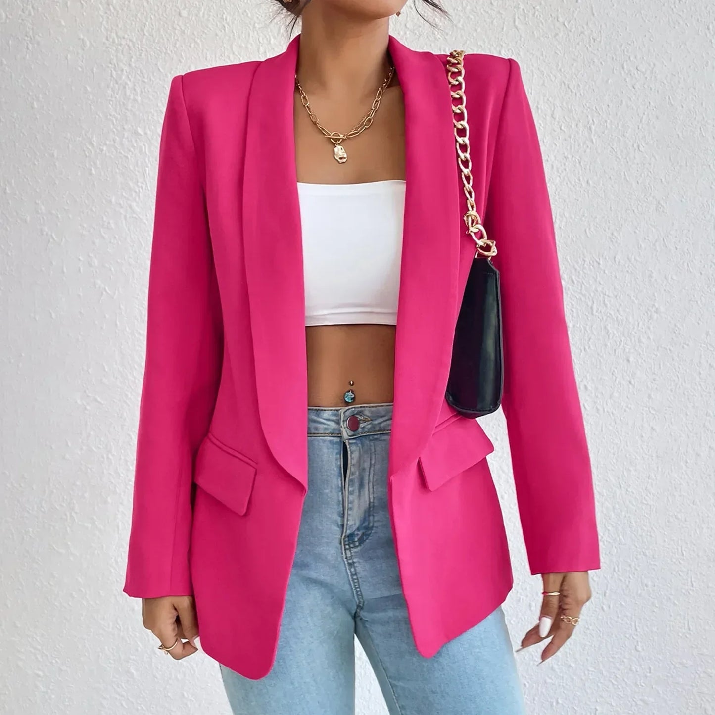 Eveloria Damen Blazer Modisch