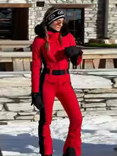 Damen Daunenjacke mit Gürtelhose