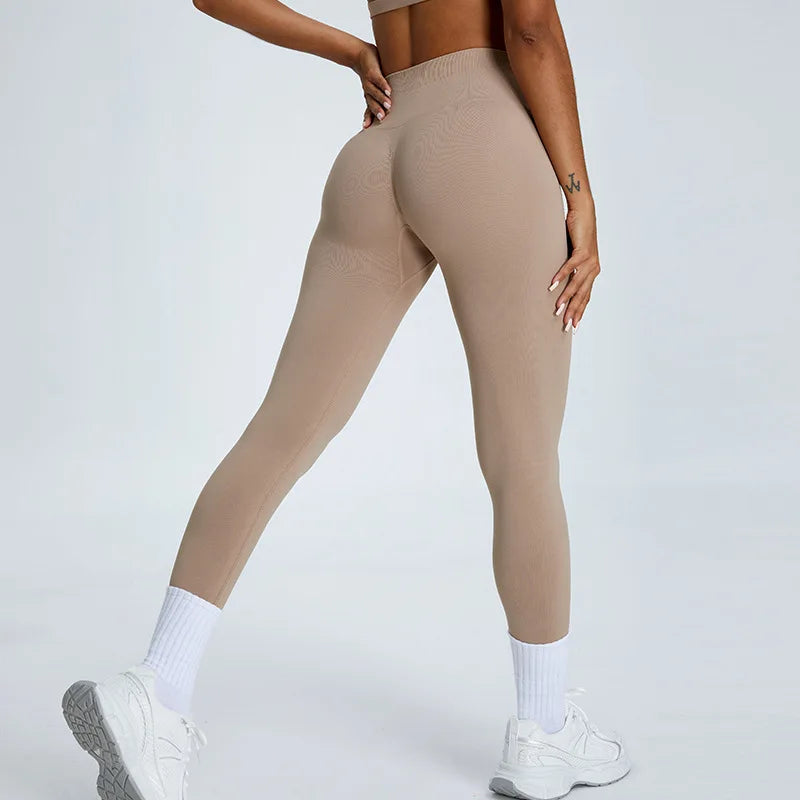 Eveloria Damen Yogahose Nahtlos Stretch