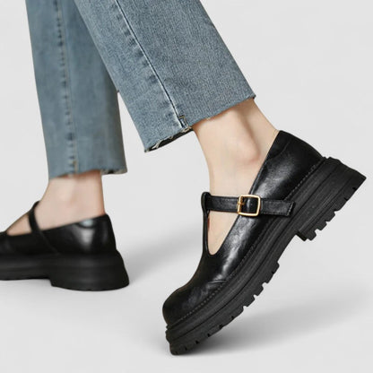 Damen Orthopädische Mary Jane Stiefel