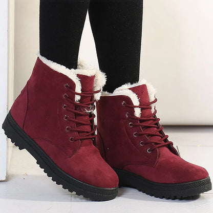 Eveloria Damen Stiefel Warm