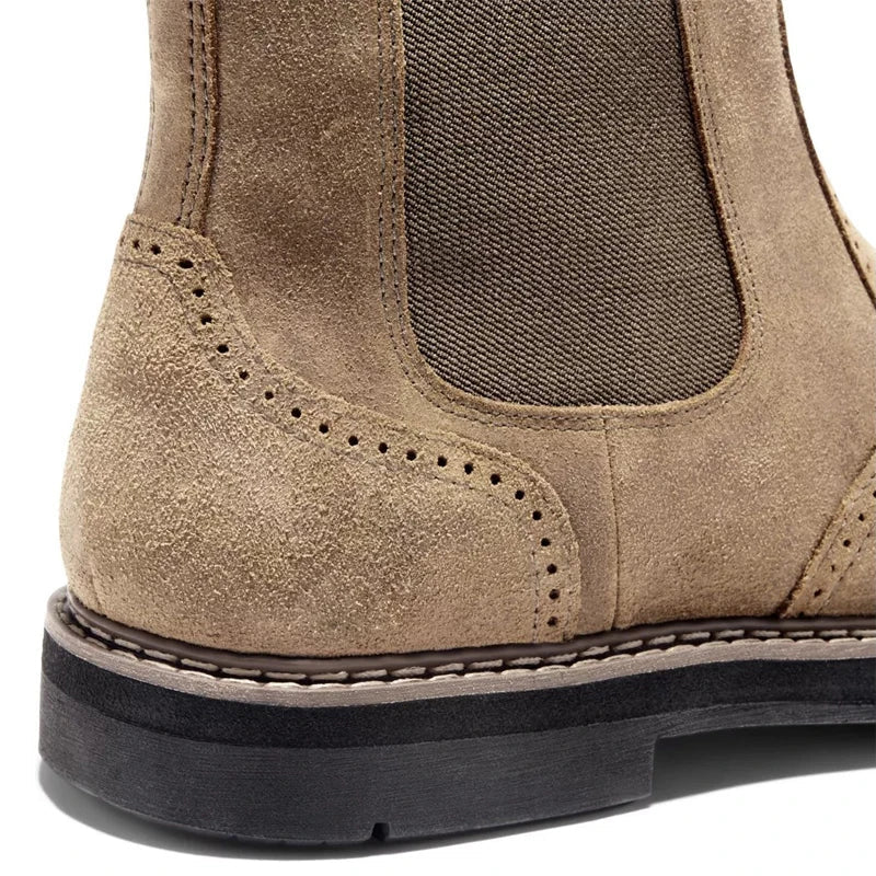 Herren Chelsea Stiefel Elastisch Pembroke
