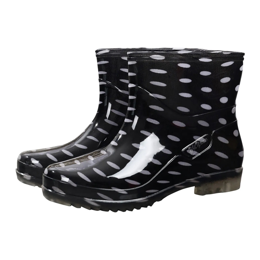 Eveloria Damen Gummistiefel Wasserdicht Anzugschaft Outdoor Griffsohle