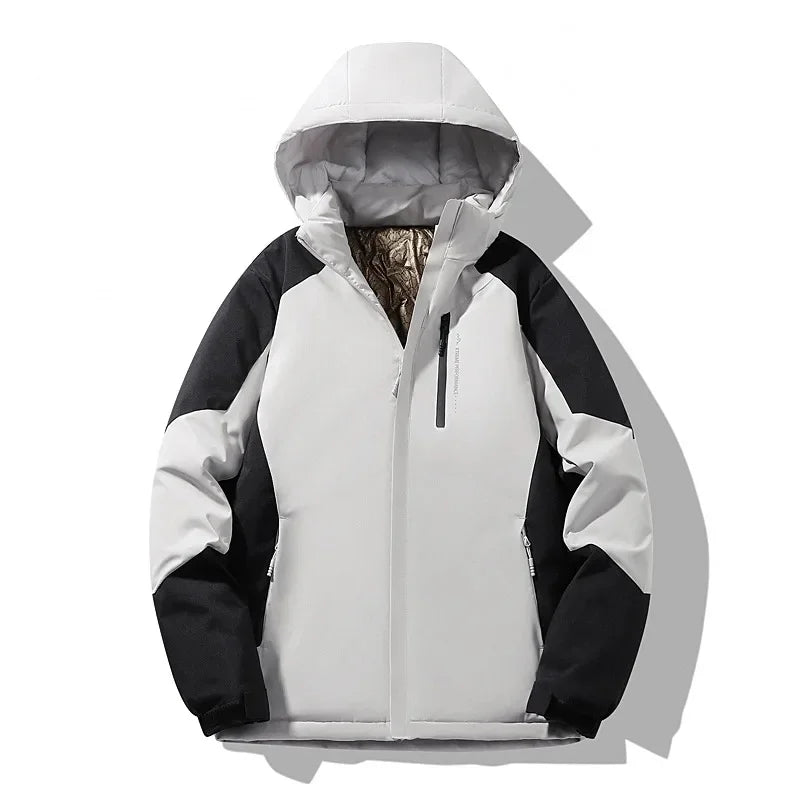 Damen Colorblock Skijacke Winter