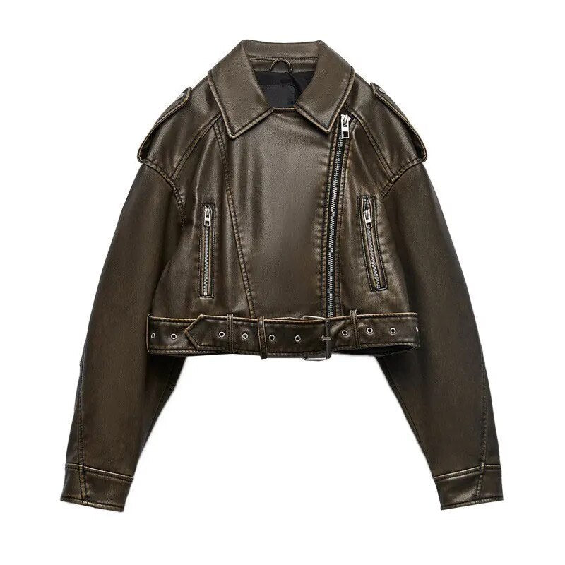 Eveloria Damen Jacke Gürtel