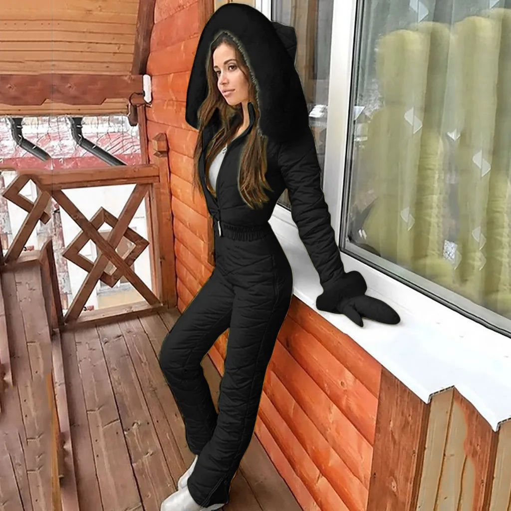Eveloria Damen Winteroverall Elegant