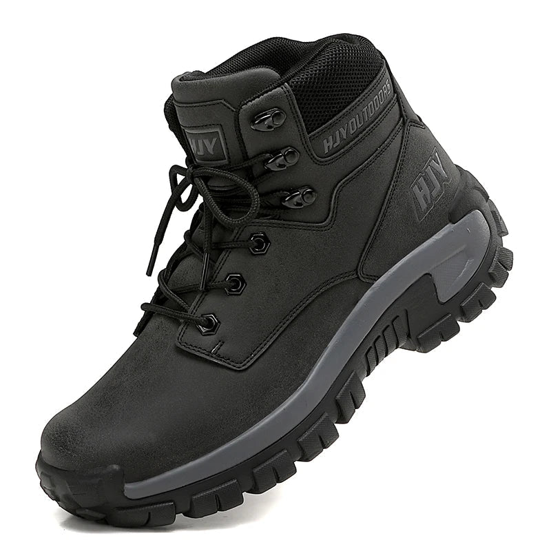Herren High- Wanderschuhe Rutschfest Robust Outdoor